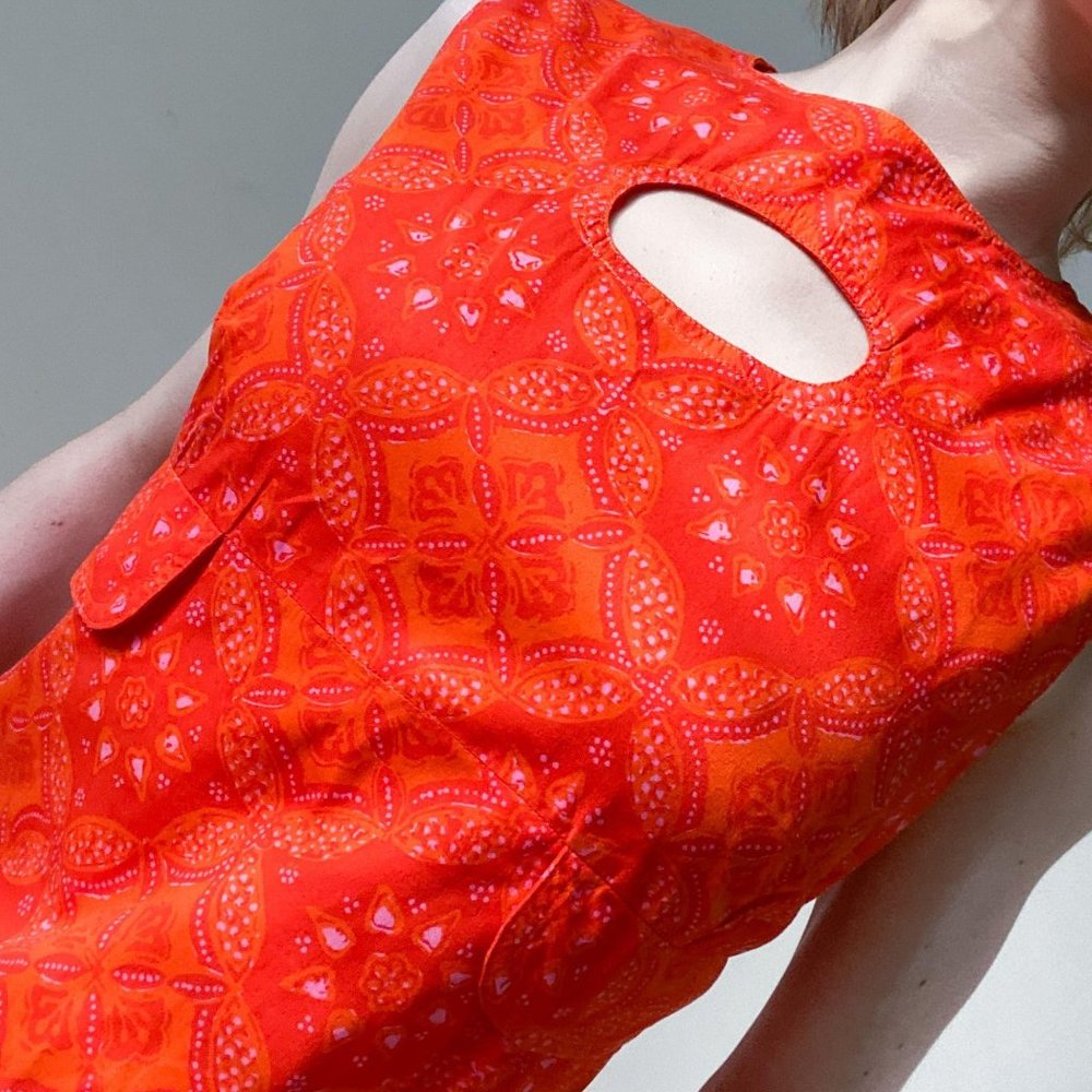 SOLD Vintage 60s Handmade Japanese Sheath Dress